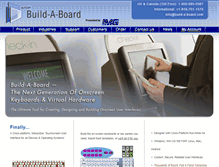 Tablet Screenshot of build-a-board.com